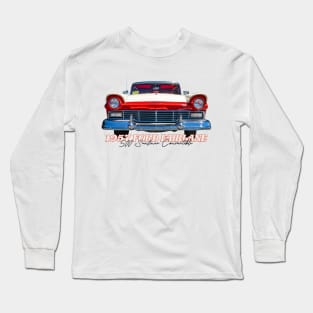 1957 Ford Fairlane 500 Sunliner Convertible Long Sleeve T-Shirt